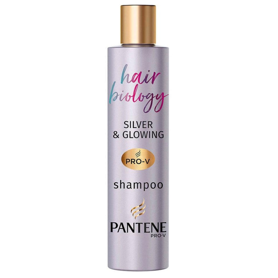 Pantene Hair Biology Silver & Glowing Purple Shampoo 250ml