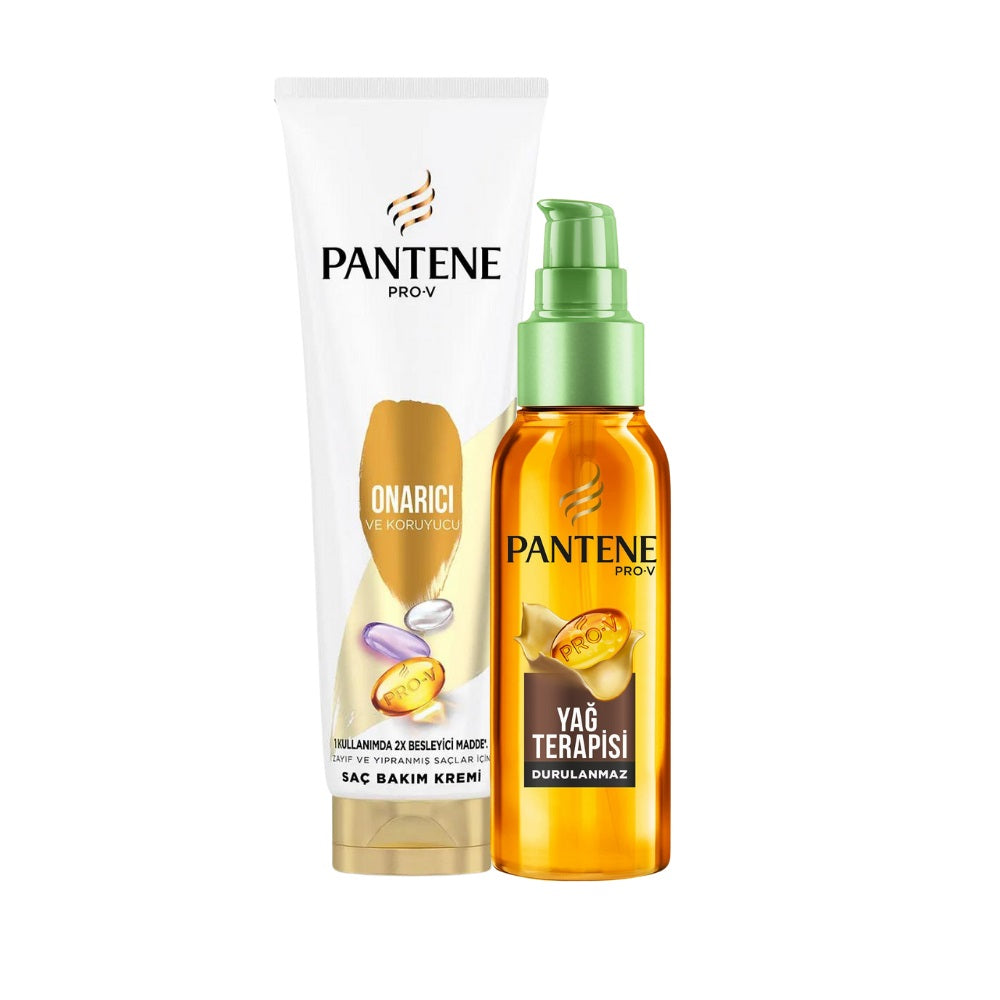 Pantene Argan Oil Elixir &amp; Repairing Conditioner Set 375ml