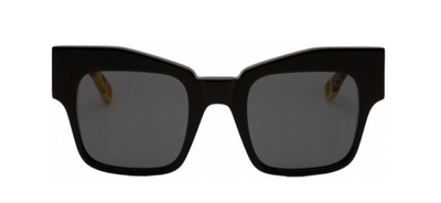 Papary P303 Col 001/8 Black Frame Organic Lens Sunglasses