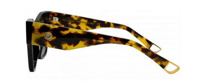 Papary P303 Col 001/8 Black Frame Organic Lens Sunglasses