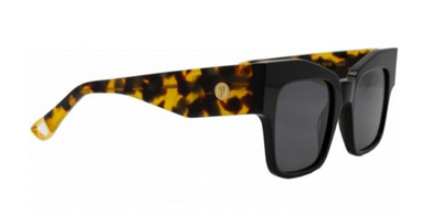 Papary P303 Col 001/8 Black Frame Organic Lens Sunglasses