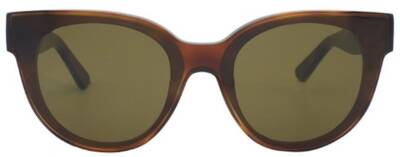 Papary P361 702 Brown Bone Frame Mirror Lens Sunglasses