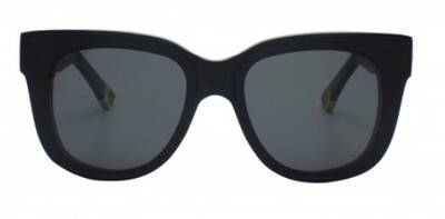 Papary P362 001 Black Frame Organic Lens Sunglasses Standard