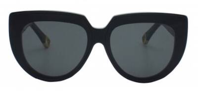 Papary P383 001/8 Black Frame Sunglasses with Organic Lenses