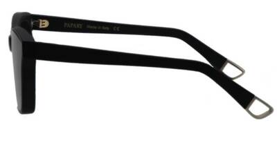 Papary P383 001/8 Black Frame Sunglasses with Organic Lenses