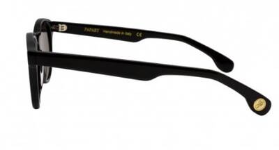 Papary P392 Col 001 Black Square Frame Sunglasses Standard