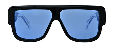 Papary P399 Col 001 Black Frame Sunglasses with Organic Lenses