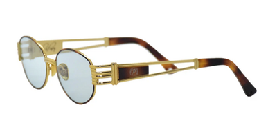 Papary P606 332 Brown Metal Mirrored Sunglasses