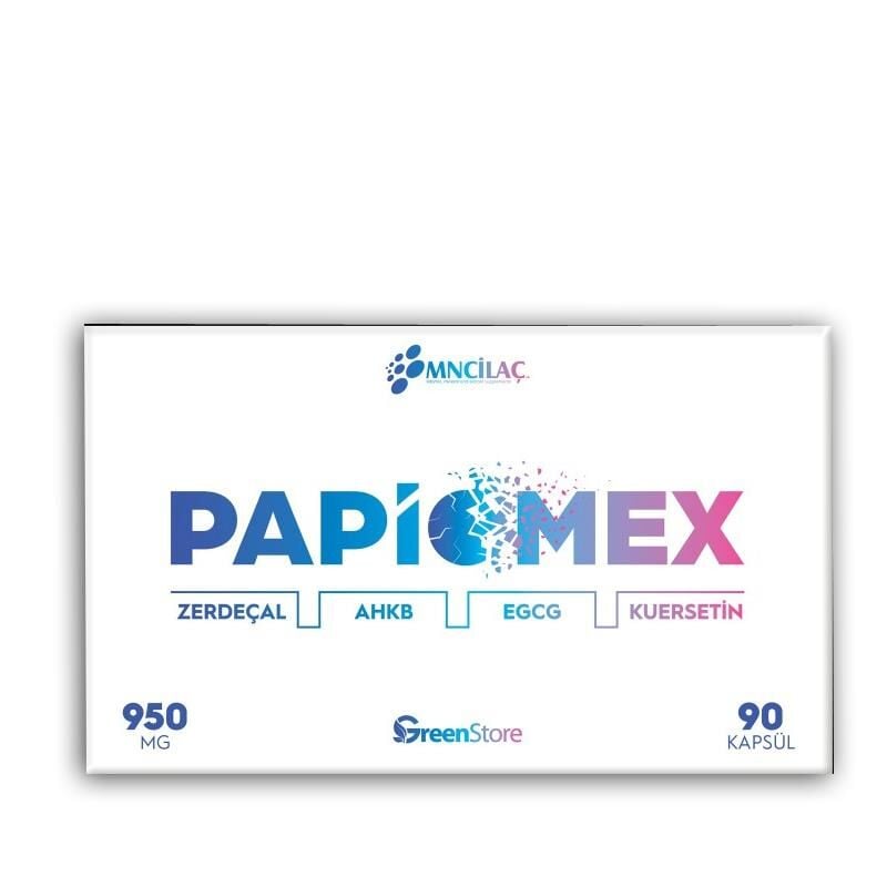 Green Store Papiomex Dietary Supplement with Turmeric 90 Capsules
