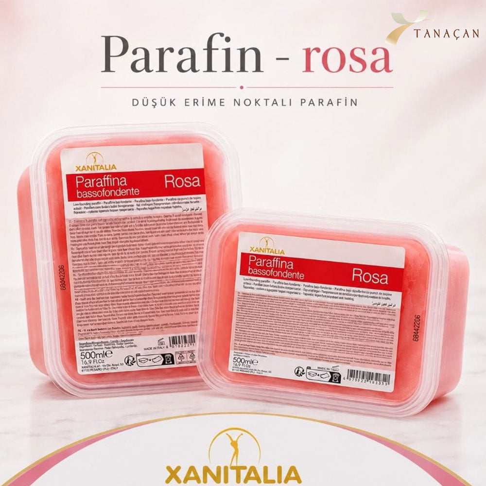 Tanacan Cornflower Rosa Paraffin Wax for Smooth Skin 500g