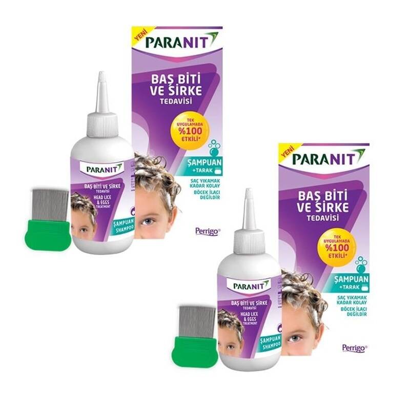Paranit Lice Shampoo Double Pack for Hair Cleansing 2 x 100ml