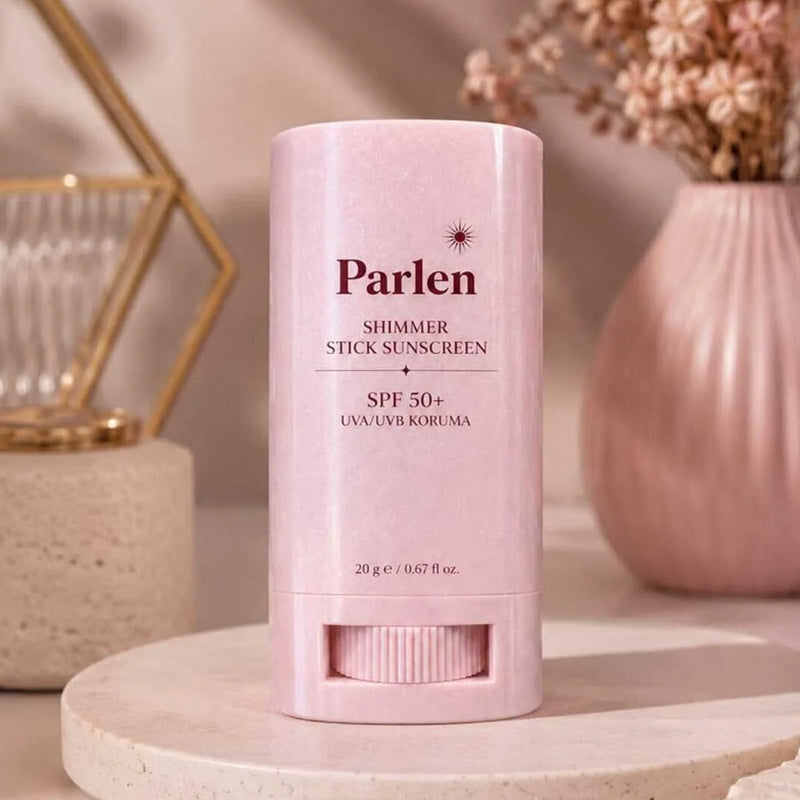 Parlen Shimmer Sunscreen Stick SPF 50+ Radiant Glow 20g