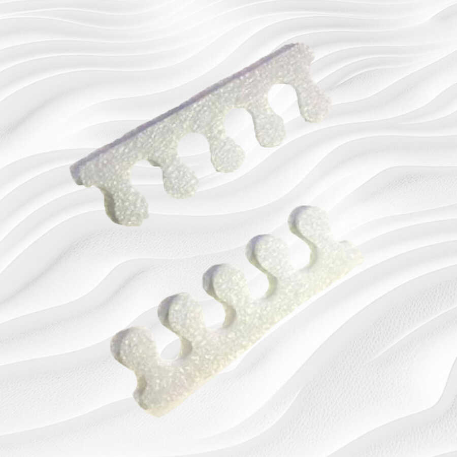 Flower Toe Separators for Pedicure and Comfort 50 Count