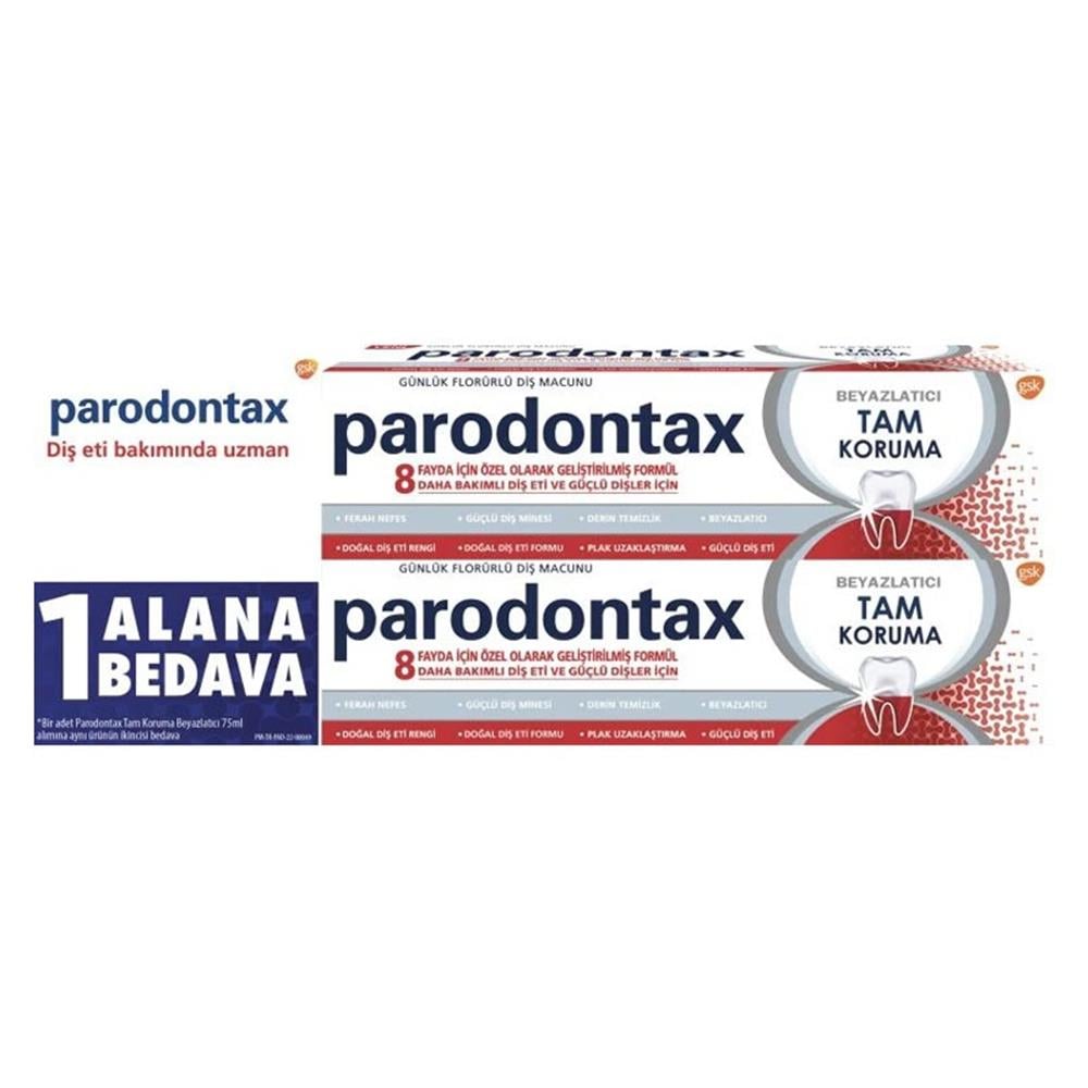 Parodontax Toothpaste Whitening Full Protection 75 ml Pack of 2