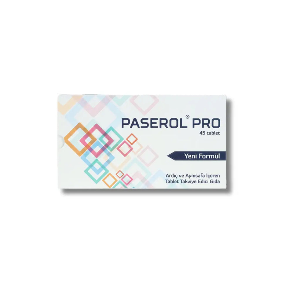 Eroglu Ilac Paserol Pro Dietary Supplement 45 Tablets