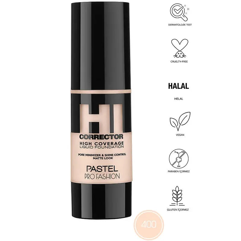 Pastel Profashion HI Corrector Liquid Foundation 400 30ml