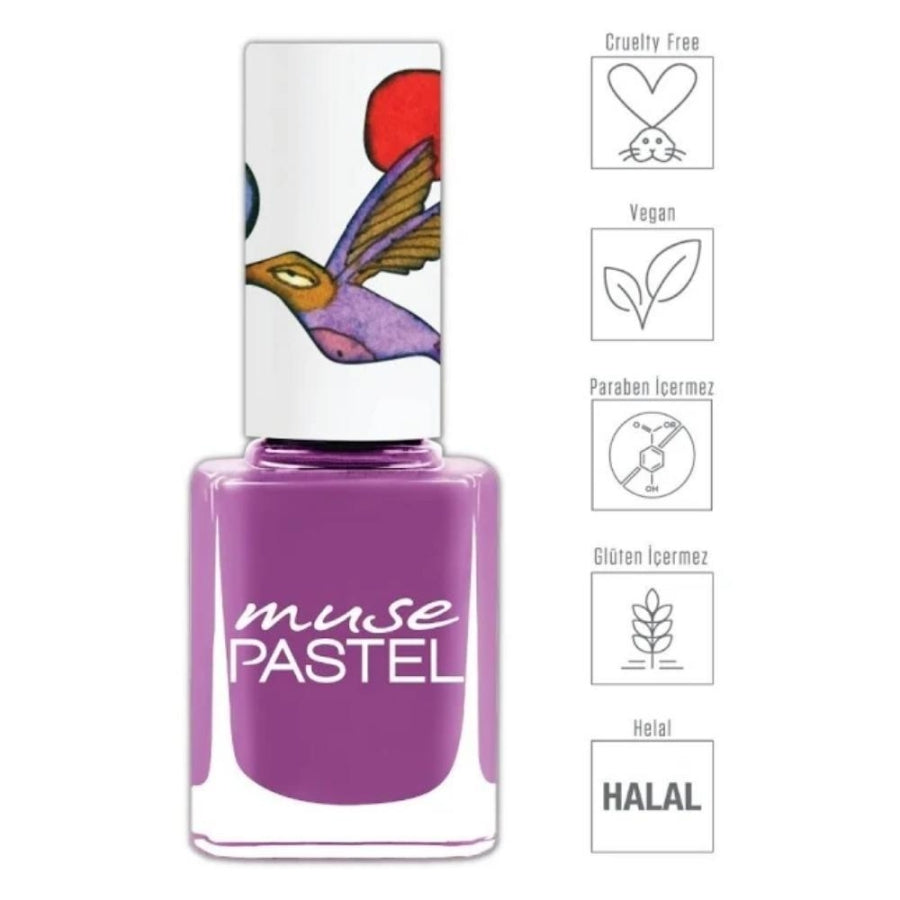 Pastel Muse Nail Polish 366 High-Shine Finish 13ml