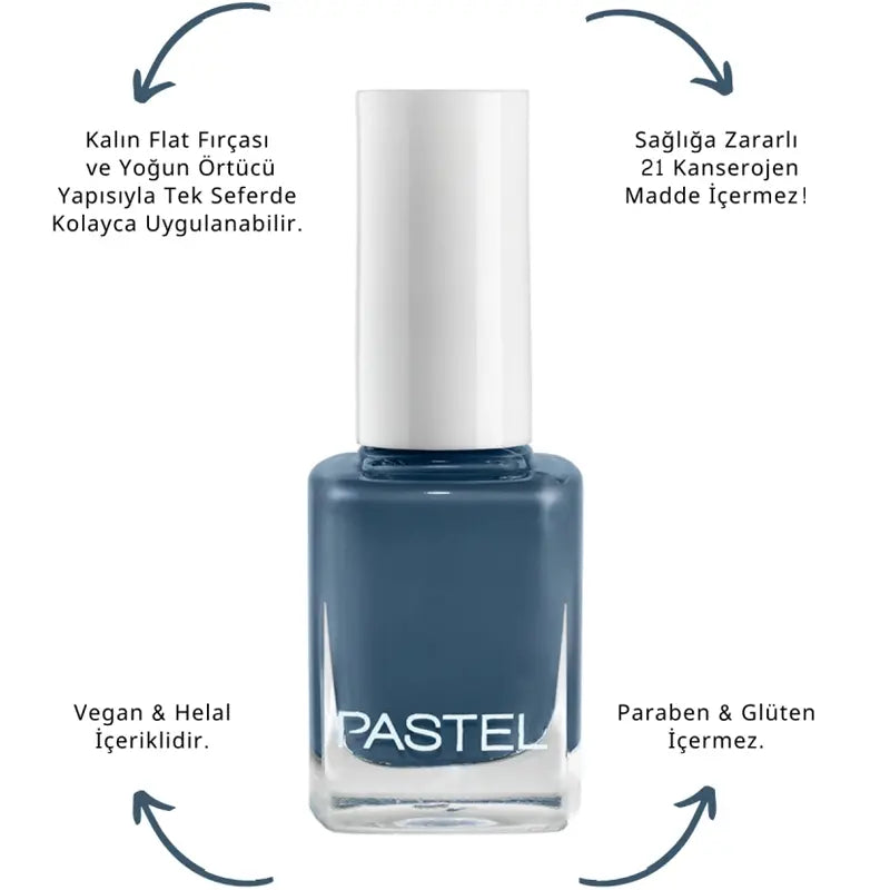 Pastel Nail Polish No 237 High Coverage Enamel 13ml