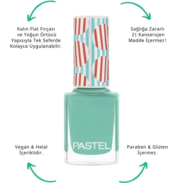 Pastel Nail Polish No. 389 High Coverage Long Lasting