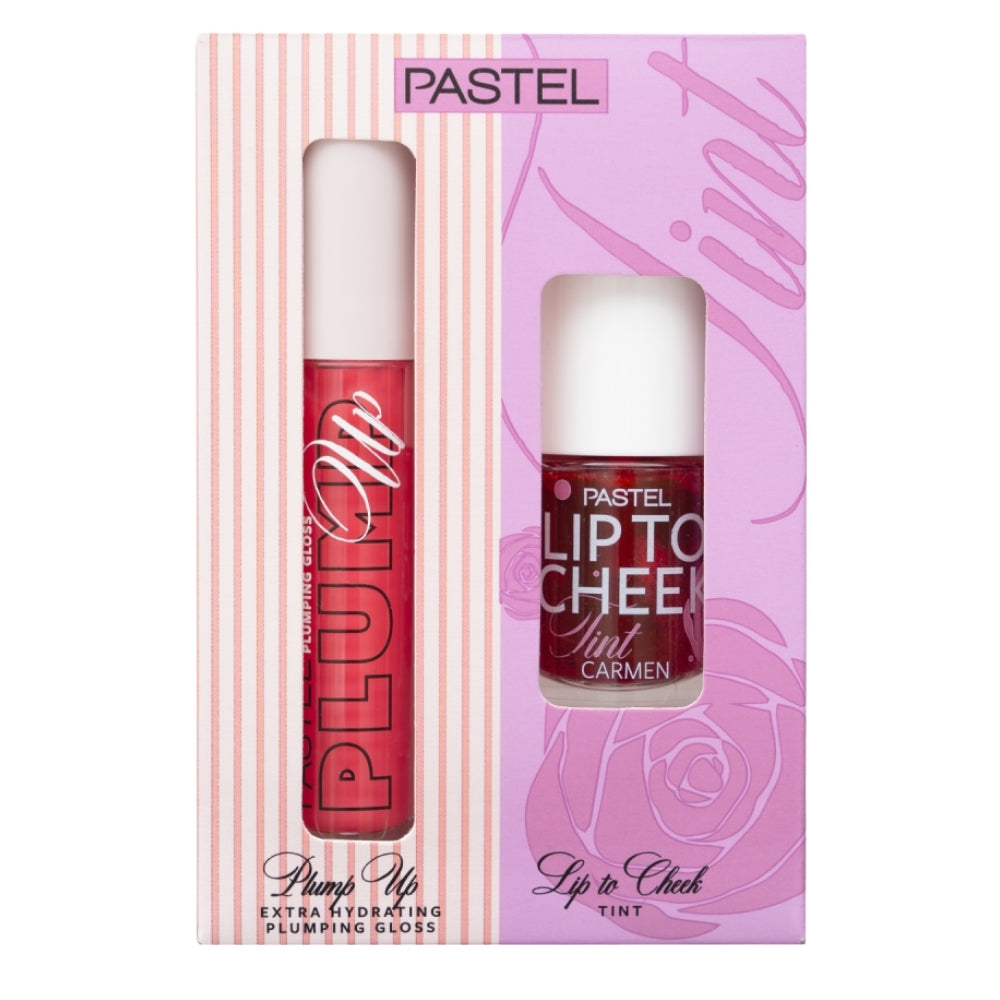 Pastel Plump Up Gloss &amp; Lip to Cheek Tint Makeup Set