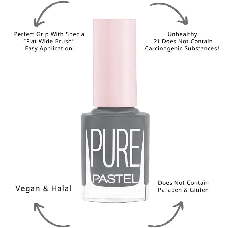 Pastel Pure Nail Polish High Coverage Shade 624 13ml