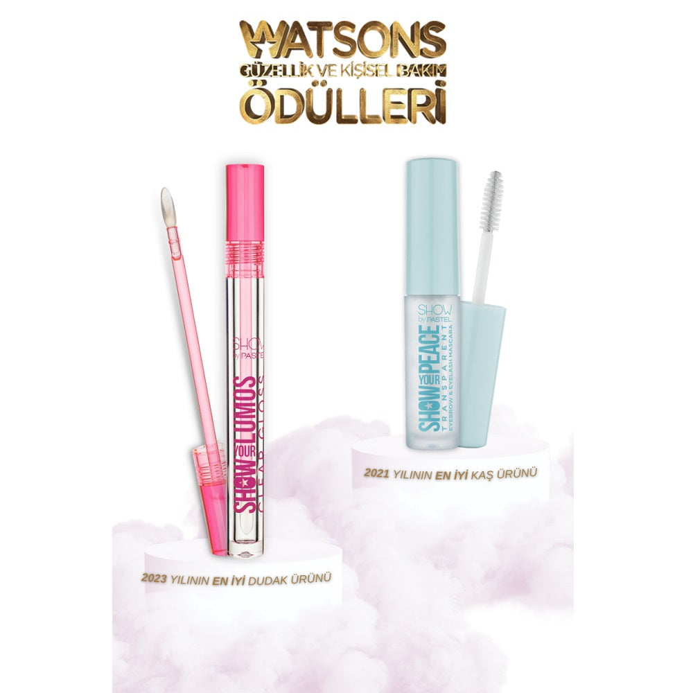 Pastel Show Your Lumos Lip Gloss &amp; Clear Mascara Set
