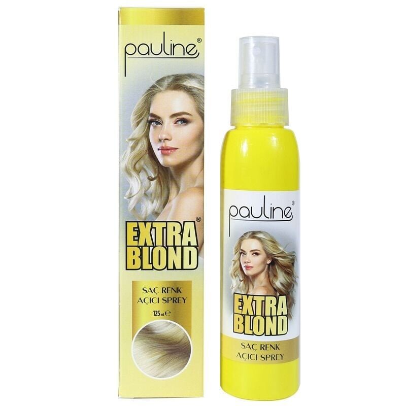 Pauline Extra Blond Hair Lightening Spray for Natural Shine 125 ml