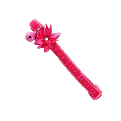 Pawise Floral Cat Collar with Safety Buckle Pink 30cm