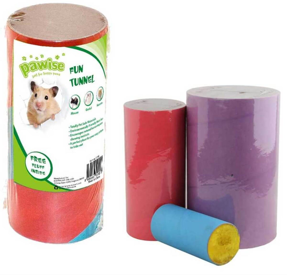 Pawise Hamster Play Tunnel Small for Cage and Play Area Exploration
