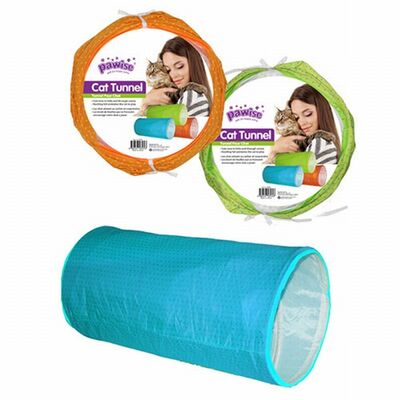 Pawise Cat Tunnel Foldable Play Tube for Cats 50x25 cm