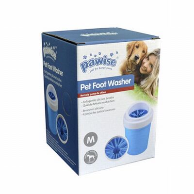 Pawise Dog Paw Cleaner Gentle Silicone Washer Medium