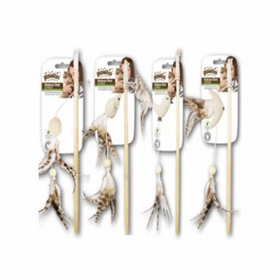 Pawise Nature First Cat Wand Toy for Active Play 35.5x9.5 cm