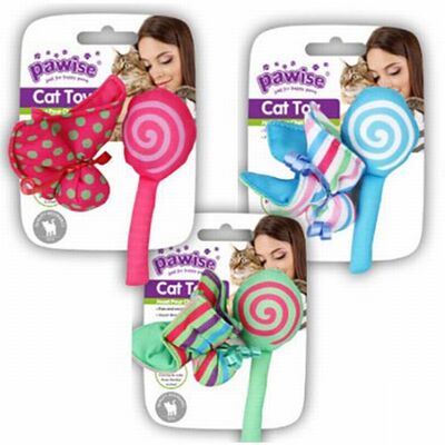 Pawise Candy and Flower Cat Toy Set for Interactive Play