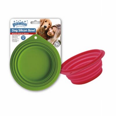 Pawise Silicone Pet Bowl for Cats & Dogs Large Capacity 2000 ml