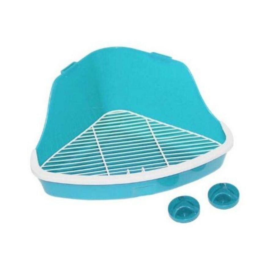 Pawise Rabbit Litter Box with Removable Grate 32x22x14.5 cm