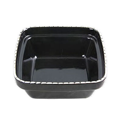 Pawise Verona Ceramic Dog Bowl Modern Black Design 1250 ml