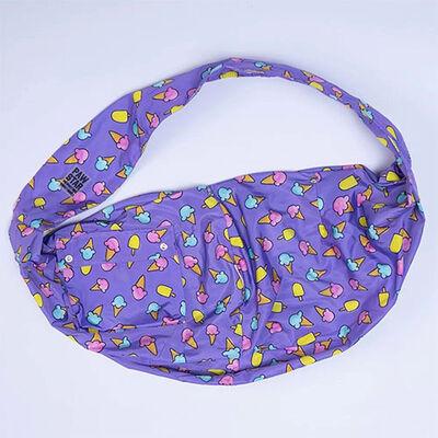 Pawstar Ice Cream Crossbody Dog Carrier for Small Breeds 50x15x20cm