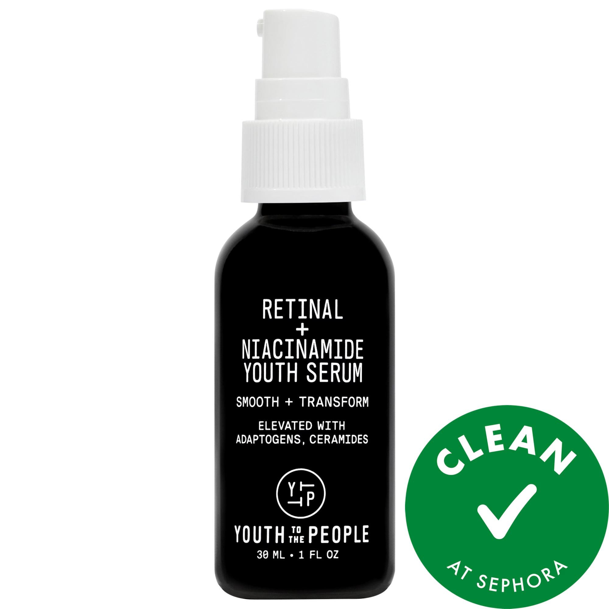 Drunk Elephant Retinal + Niacinamide Youth Serum - Anti-Aging, Vegan Skincare Drunk Elephant Retinal Serum - Anti-Aging, Vegan retinal serum, niacinamide skincare, anti-aging serum, vegan skincare, cruelty-free beauty products, skincare, face serum, anti-aging, fine lines and wrinkles, uneven skin tone, recyclable packaging, lightweight serum