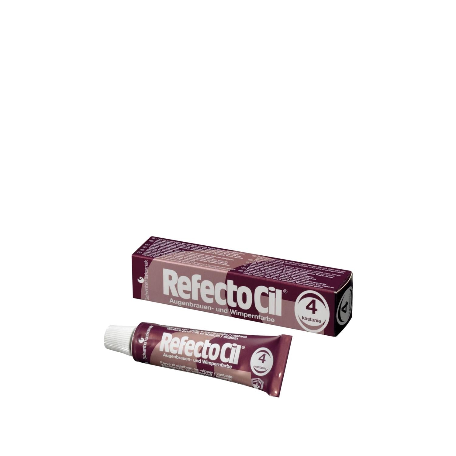 RefectoCil Chestnut No. 4 Eyelash &amp; Brow Tint 15 ml