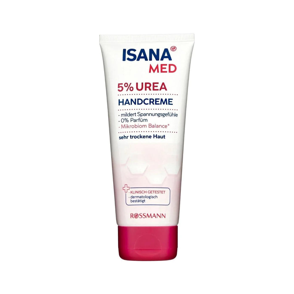 Isana Med Urea & Cica Moisturizing Hand Cream for Dry Skin 100ml