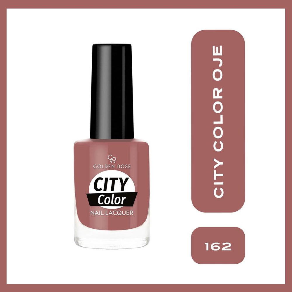 Golden Rose City Color Nail Lacquer 162 Glossy Finish