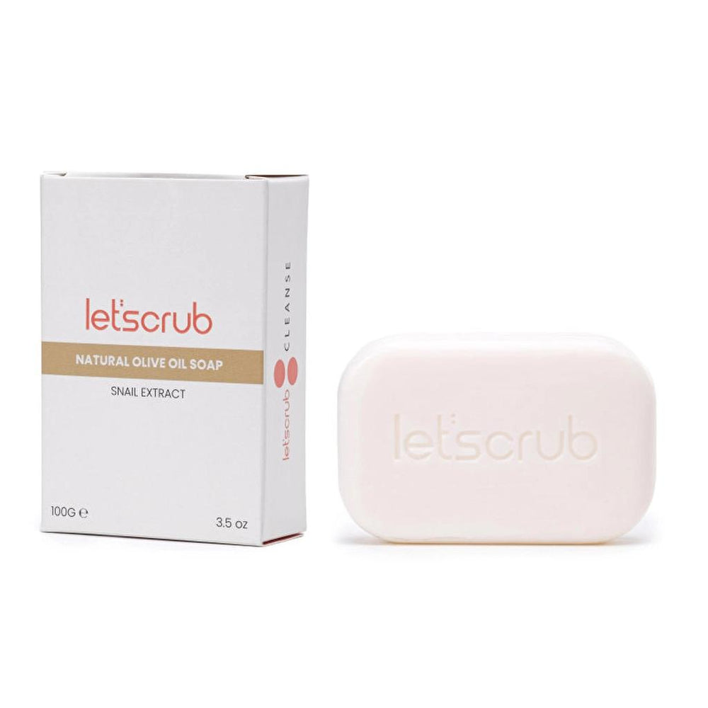 Let'scrub Snail Extract & Olive Oil Soap 100g