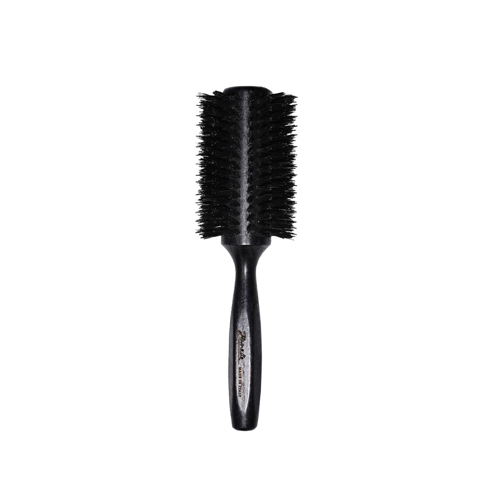 Janeke Black Wood Blowout Brush for Smooth Styling 65mm