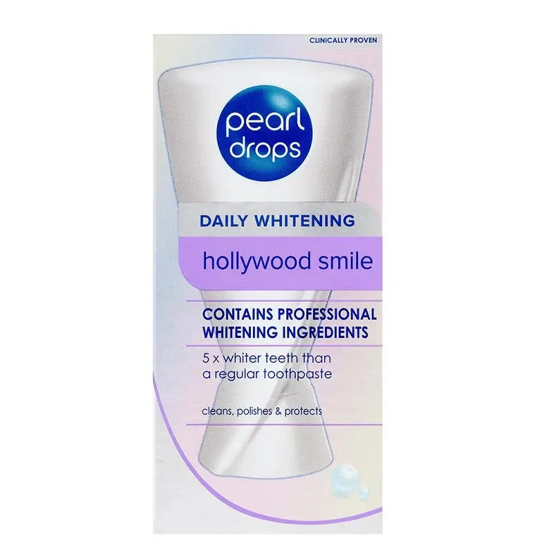 Pearl Drops Hollywood Smile Daily Whitening Toothpaste 50ml