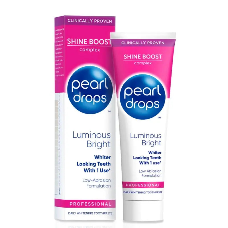 Pearl Drops Luminous Bright White Toothpaste 75ml