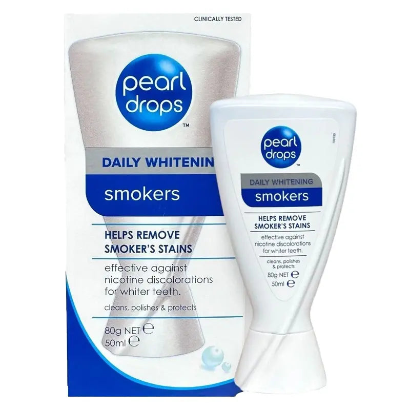 Pearl Drops Smokers Stain Removing Daily Whitening Toothpaste 50ml