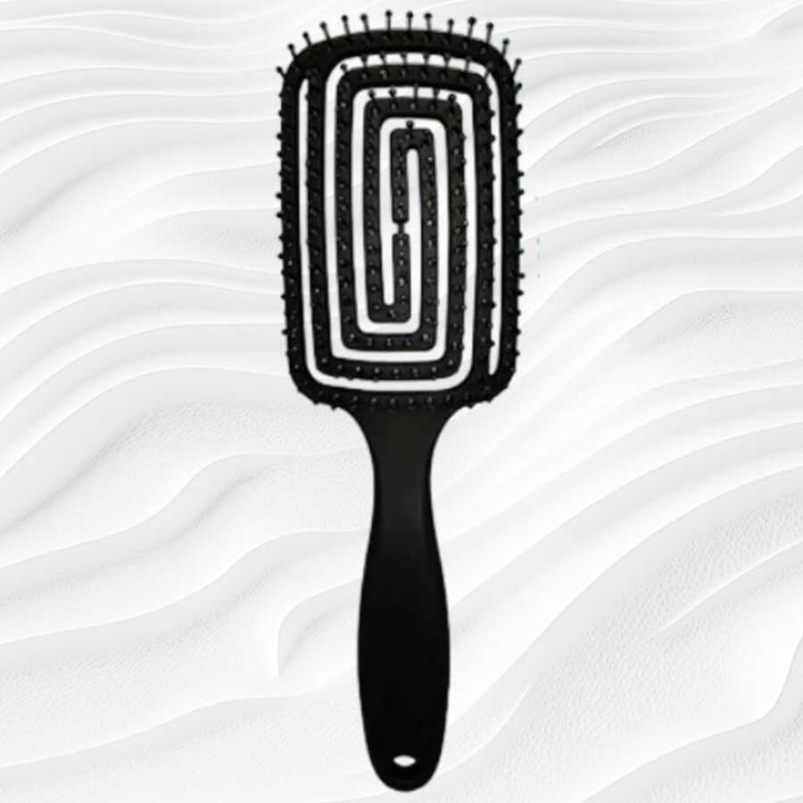 Claris Square Detangling Hair Brush for Smooth Styling C-20421