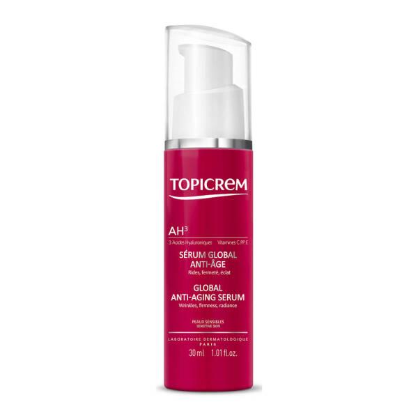 topicrem global anti aging serum 30ml, anti aging serum for all skin types, topicrem serum packaging Topicrem Global Anti Aging Serum - 30ml Topicrem Global Anti Aging Serum - 30ml topicrem, anti-aging-serum, global-serum, hyaluronic-acid, skin-care, adult-skincare, wrinkle-reduction, skin-firmness, even-skin-tone, ai-generated