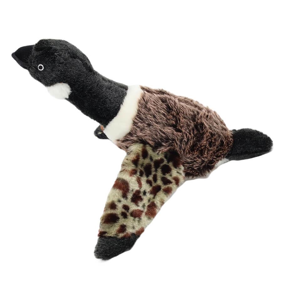 Peggy Chew-It Black Duck Durable Dog Toy with Squeaker