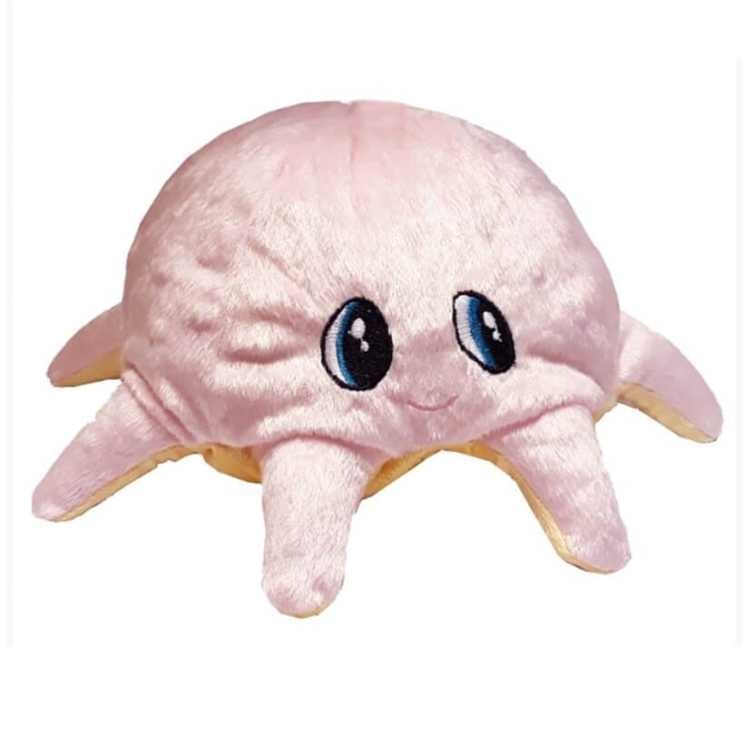 Peggy Plush Colorful Octopus Dog Toy for Quiet Play 20 cm